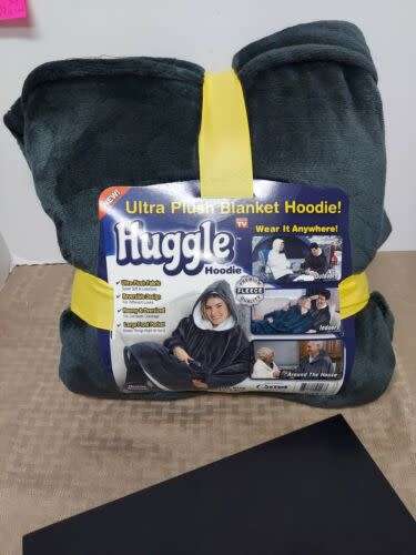 Black Snuggle Hoodie