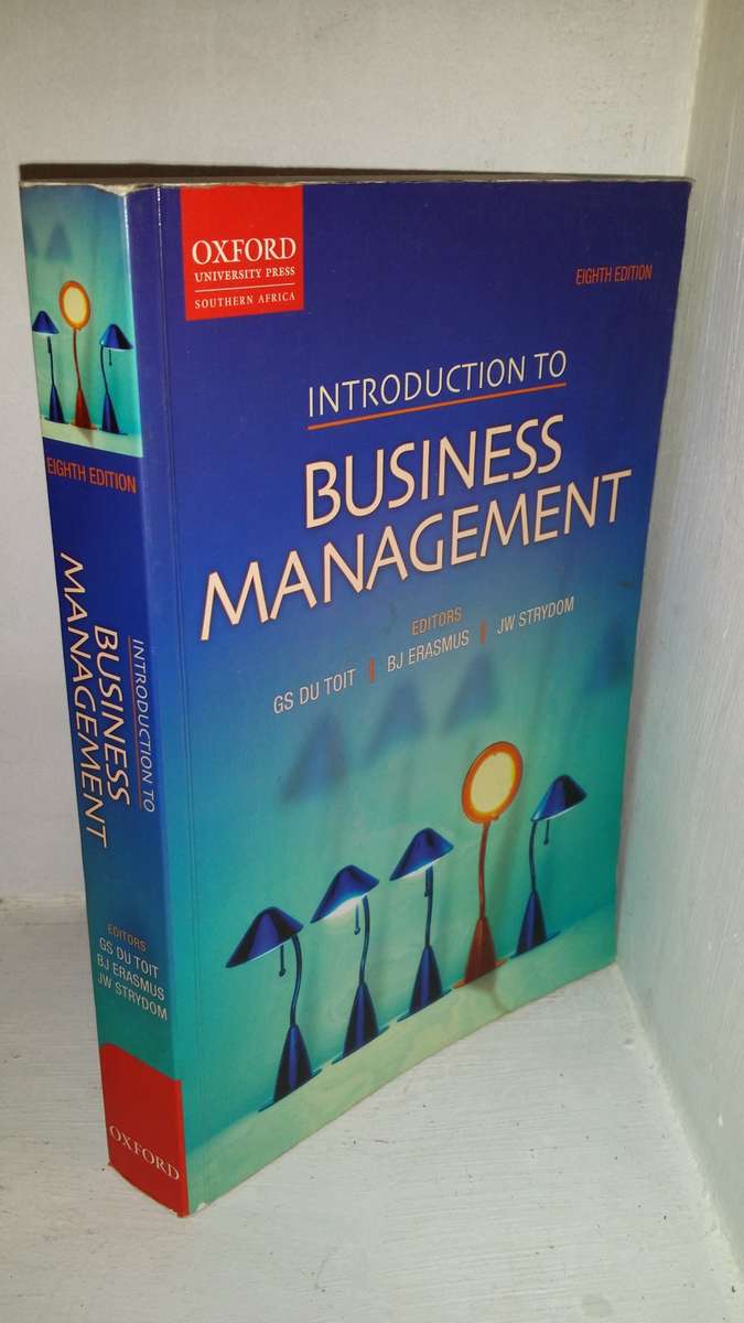 BOOKS - Introduction to Business Management