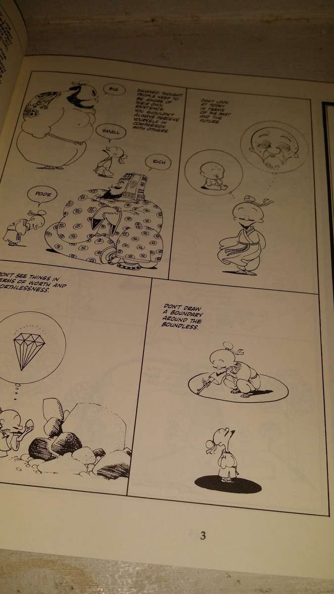 books -  ZHUANGZI SPEAKS THE MUSIC OF NATURE  COMIC