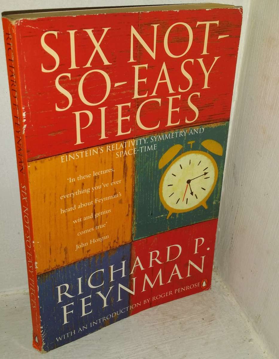 BOOKS -   Six not so easy pieces - Richard Feynman