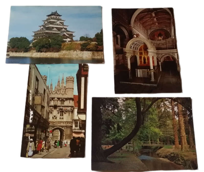 Postcards  unused  -  Four  postcards