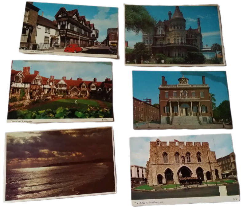 Postcards  unused  -  Six  postcards