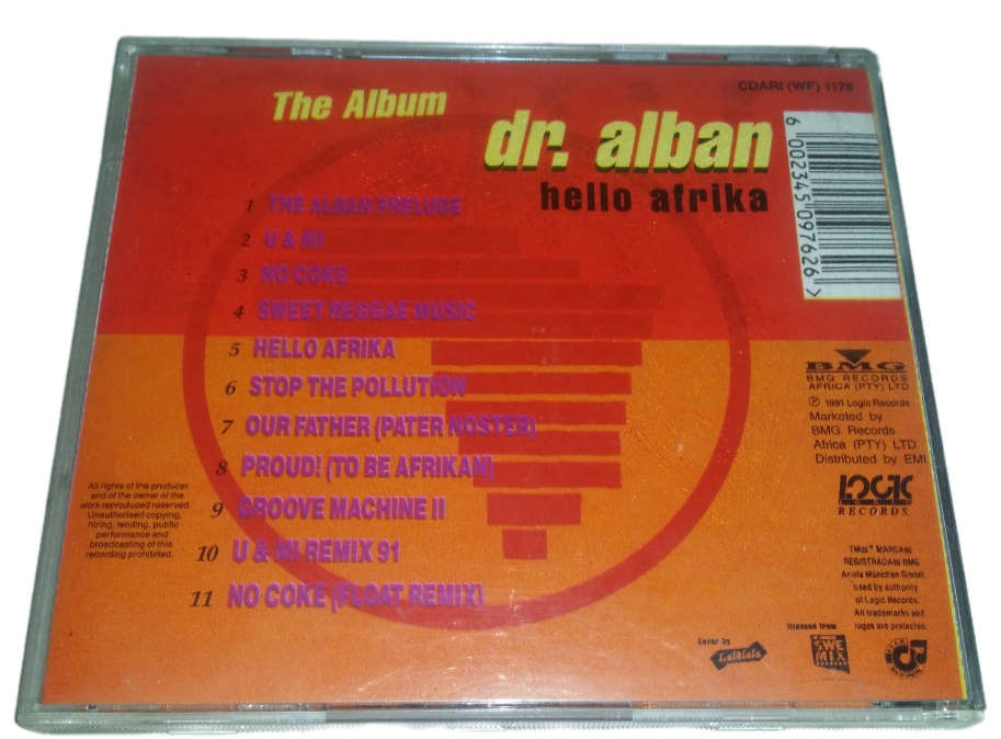 CD Music - Dr Album , The Album Hello Afrika