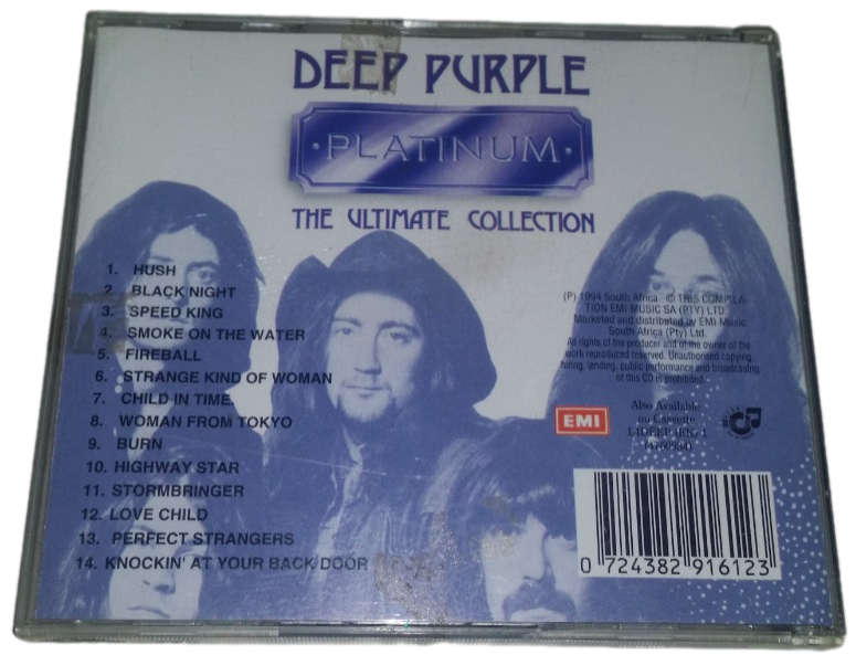 CD Music -  Deep Purple Platinum The Ultimate Collection