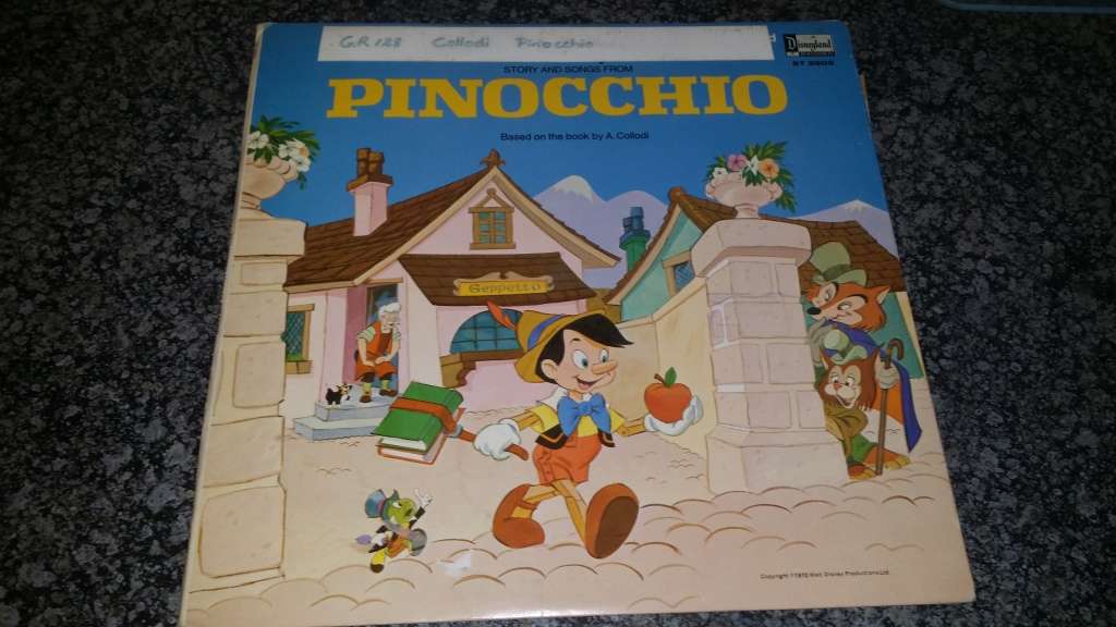 LP Vinyl Records  - Pinocchio