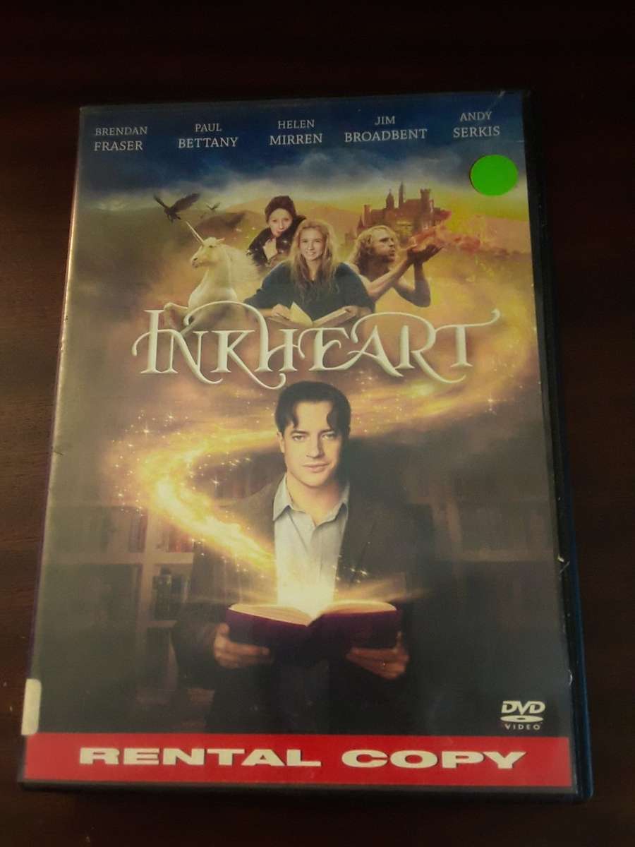 DVD movie -  Inkheart , Brendan Fraser Helen Mirren