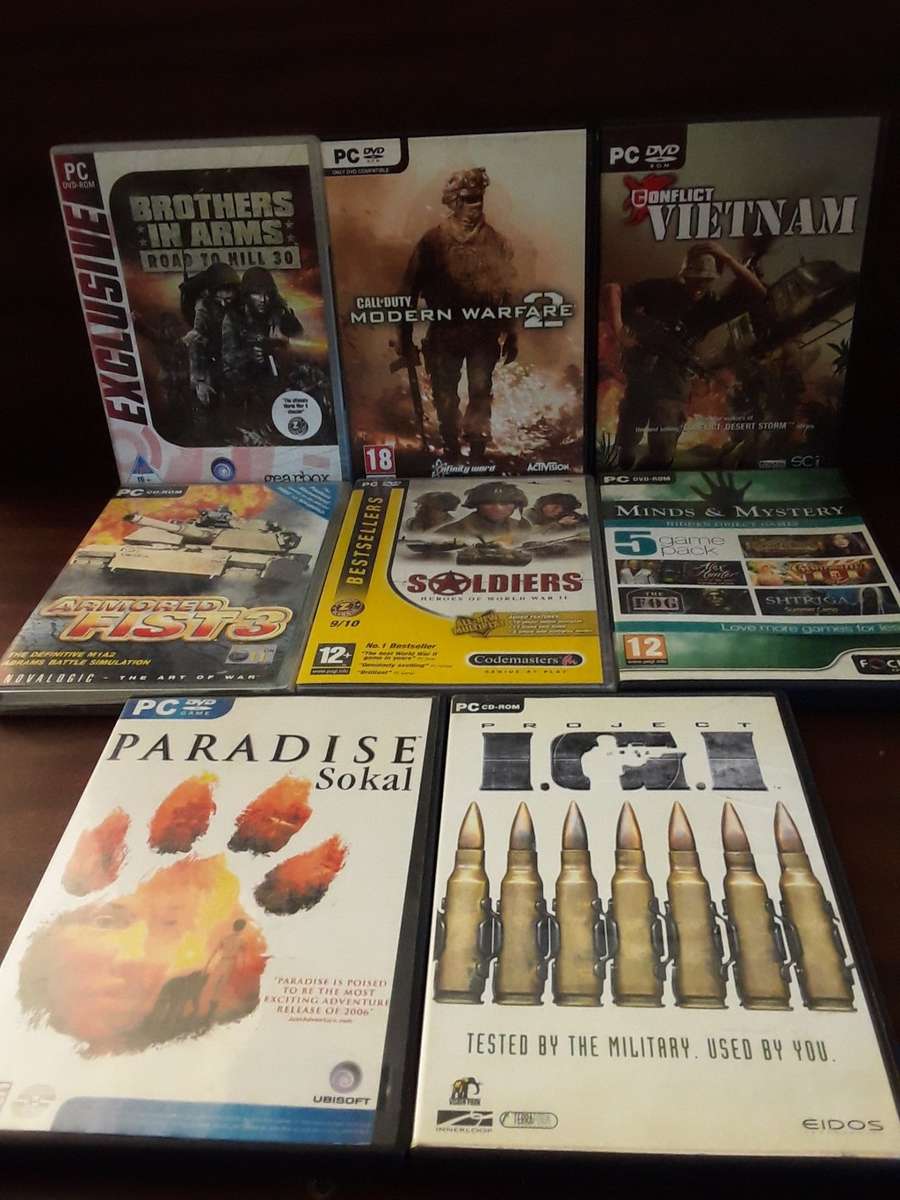 Games PC  - EIGHT PC Games