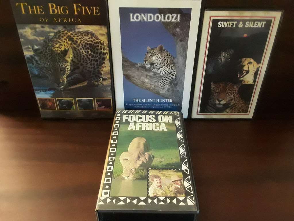 Four VHS Wildlife Tapes