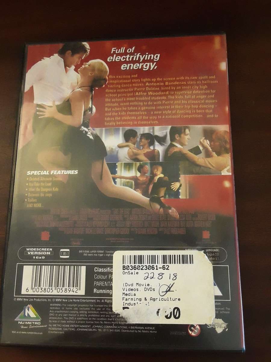 DVD Movie -  Take the lead  , excellent condition