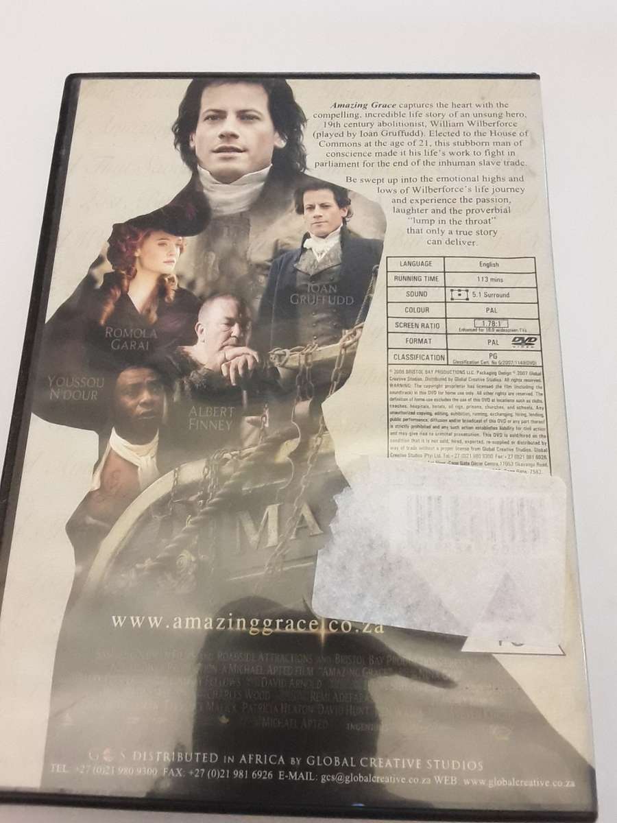 DVD Movie -  Amazing Grace  ,  excellent condition