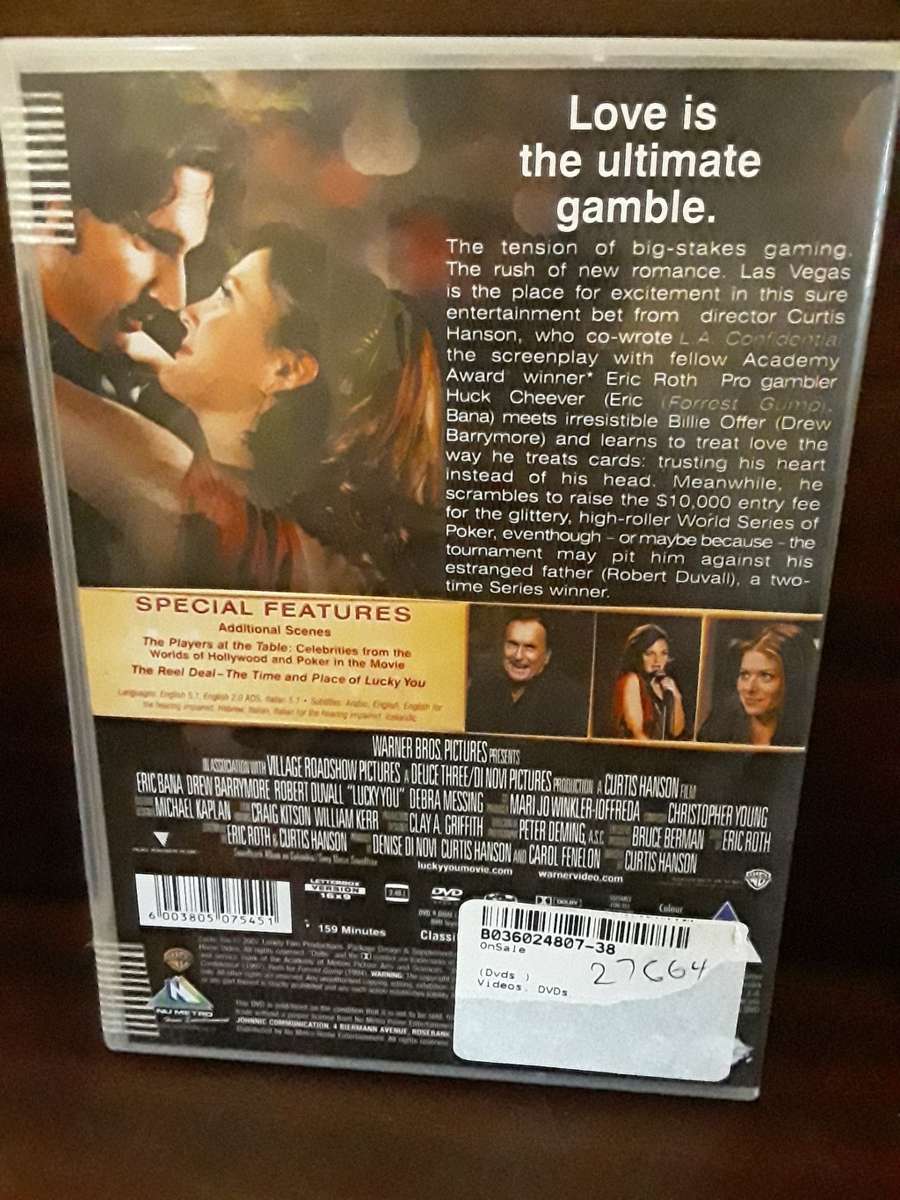 DVD Movie -  Lucky You   , excellent condition