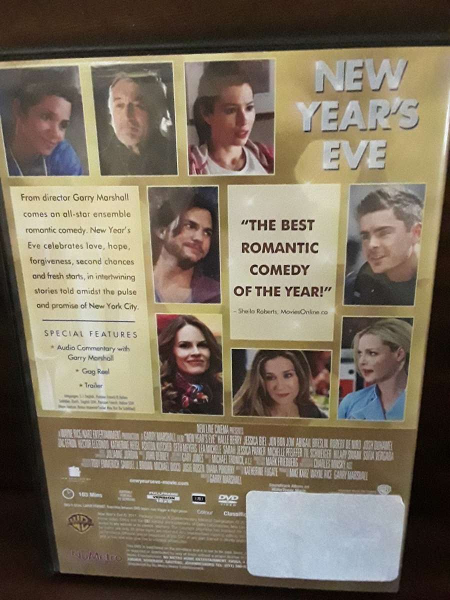 DVD Movie - New years eve , excellent condition