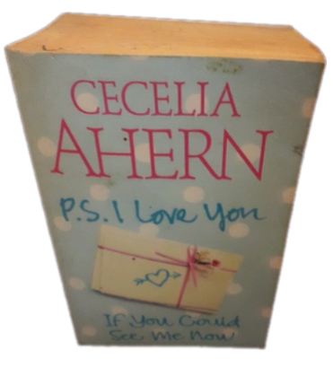 Books - P.S I Love You , If you could see me now , Cecelia Ahern