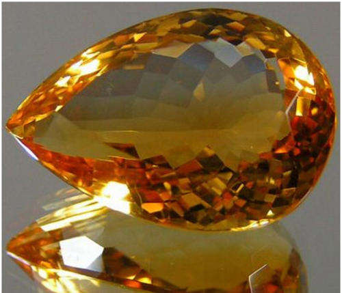 Crazy!! Incredible Top Quality 15.32ct Yellow Citrine!