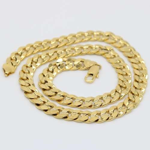 STUNNING! Long Gold Filled Chain - 9mm x 600mm
