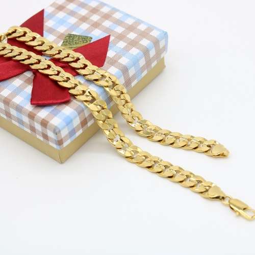 STUNNING! Long Gold Filled Chain - 9mm x 600mm