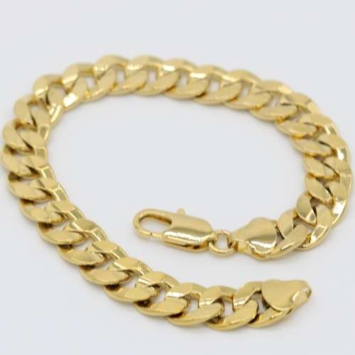 STUNNING! Gold Filled Bracelet - 9mm x 220mm