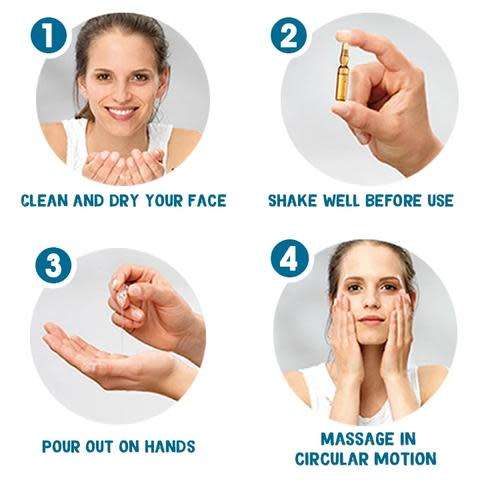 Whitening Spotless Ampoule Serum (Set of 7) Safe and Not Allergic, For Both Men and Women