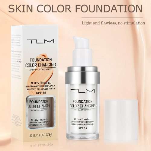 TLM COLOR CHANGING FOUNDATION SPF15 30ML