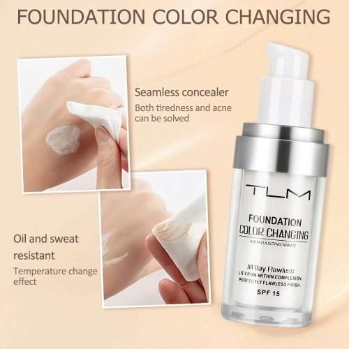 TLM COLOR CHANGING FOUNDATION SPF15 30ML