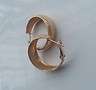 BEAUTIFUL! 9ct GF Hoop Earrings (NOT Gold Plated)