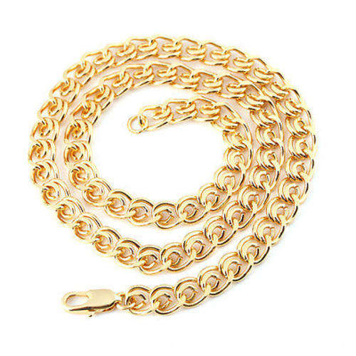 18ct High Quality GOLD FILLED Chain - 6mm x 500mm (NOT Fusion or Plated)!