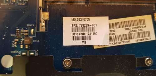 HP 255 G3 AMD Laptop Motherboard SPS: 788289-001