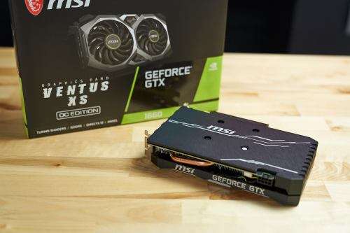 MSI GeForce GTX 1660 Ventus XS (Dual-Fan 6GB GDDR5 PCIe 3.0) Graphics Card