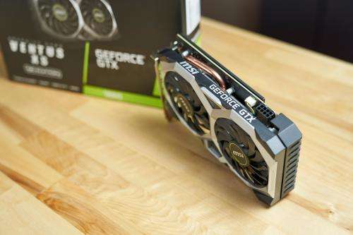 MSI GeForce GTX 1660 Ventus XS (Dual-Fan 6GB GDDR5 PCIe 3.0) Graphics Card