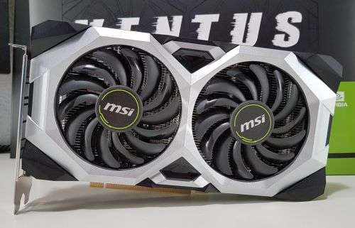 MSI GeForce GTX 1660 Ventus XS (Dual-Fan 6GB GDDR5 PCIe 3.0) Graphics Card