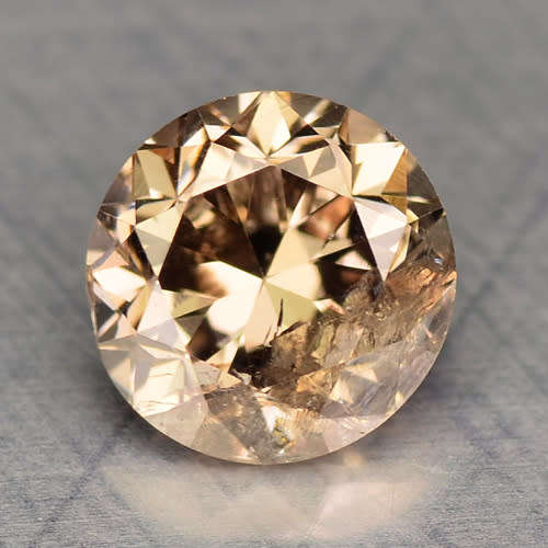 0.35 Cts FANCY SPARKLING PINKISH BROWN COLOR NATURAL LOOSE DIAMOND ~~CERTIFIED~~