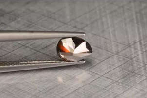 1.27 Cts FANCY SPARKLING SUPER RED BROWN COLOR NATURAL LOOSE DIAMOND ~~CERTIFIED~~