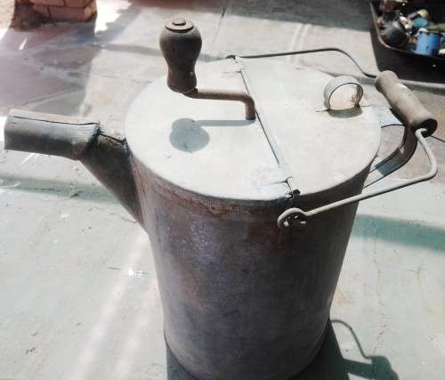 Antique butter churn