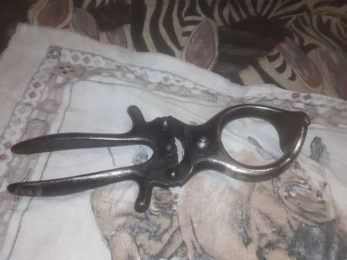 vintage castration plier