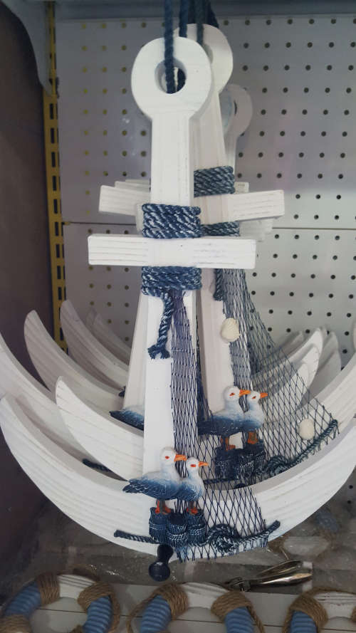 Gorgeous big anchor decor 40x30cm! Please read listing.