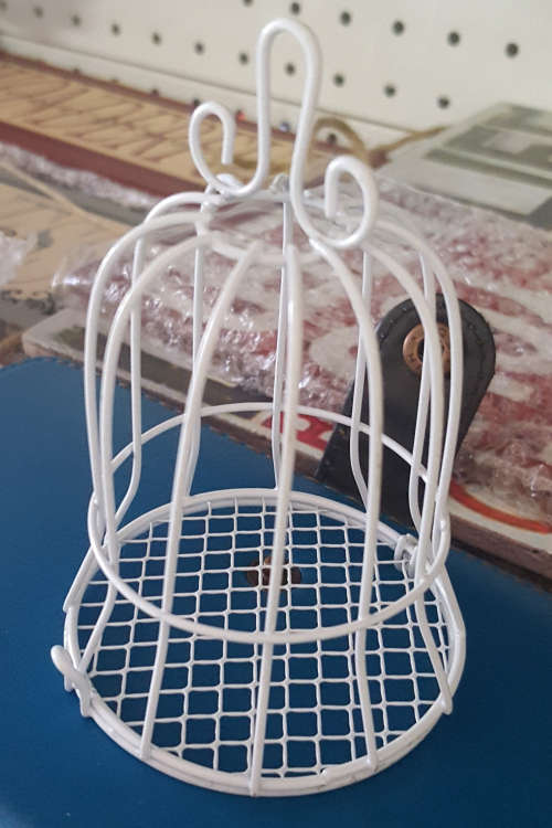 Gorgeous bird cage decor 10x7cm! Please read listing.