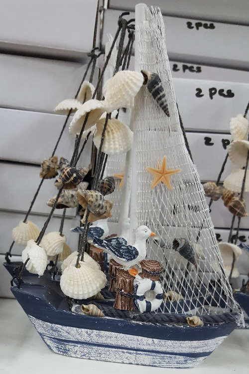 Home decor ship 20x15cm! Please read listing.