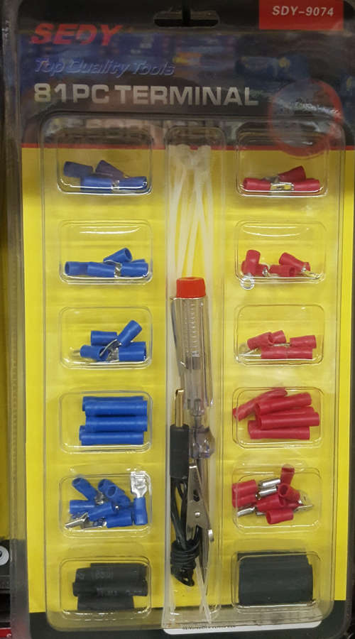 81 piece terminal set. Please read listing!