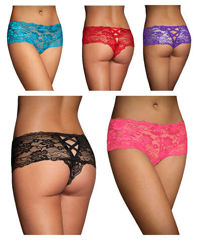 SPECIAL!!! IN STOCK! Stylish Lace underwear! Various colors. View other clearance auctions!