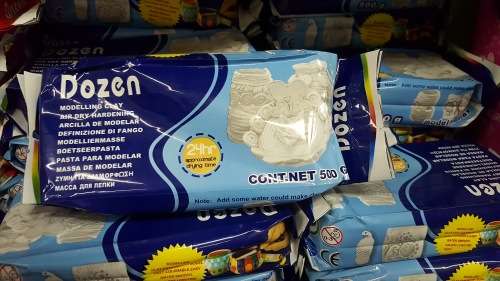 REDUCED TO CLEAR! Modelling clay. View other clearance auctions!