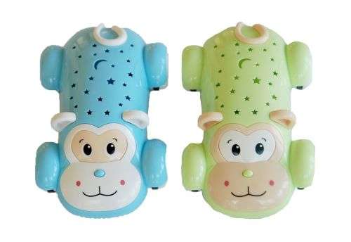 REDUCED TO CLEAR!! Musical monkey car with LED light. See other clearance auctions!