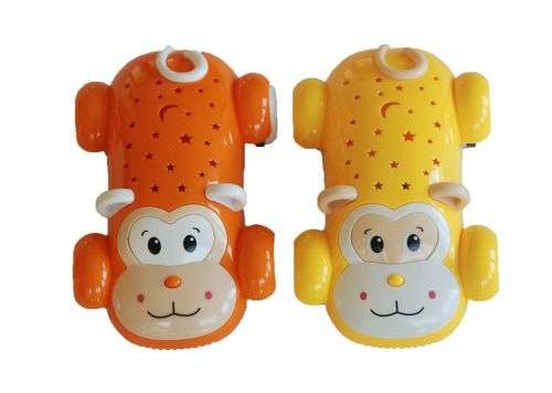 REDUCED TO CLEAR!! Musical monkey car with LED light. See other clearance auctions!