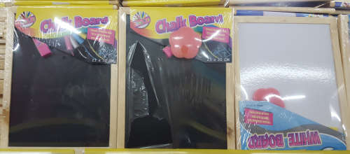 Black board! 23x30cm. Chalk & eraser included!!!  REDUCED TO CLEAR!!! See other clearance auctions!.