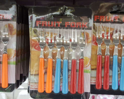 Fruit fork set. Please read listing.