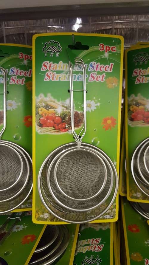 3pc strainer set. REDUCED TO CLEAR!!! See our other clearance auctions!