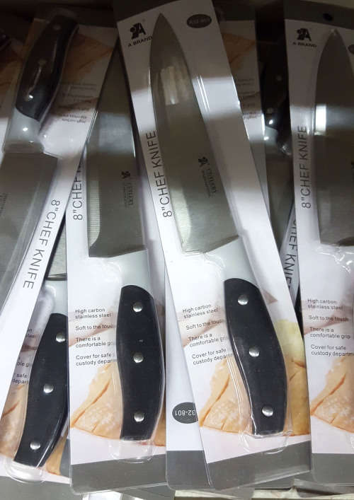 8 inch chef knife. REDUCED TO CLEAR!!! See our other clearance auctions!