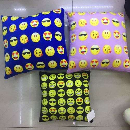 Modern colorful emoji cushion!! CLEARANCE SALE!!! View other clearance auctions!.