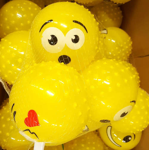 3pc emoji Ball set! CLEARANCE SALE!!! View other clearance auctions!.