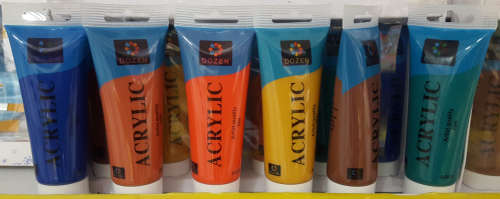 Acrylic paint tube!! WHOLESALE clearance!