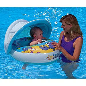 Adjustable sunshade float.